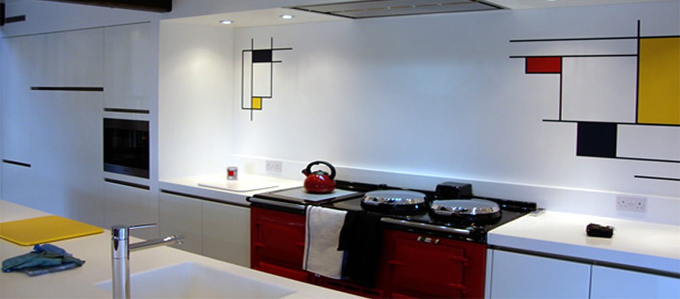 A unique kitchen project in the Lake District reinvents the famous style of Dutch artist Piet Mondrian