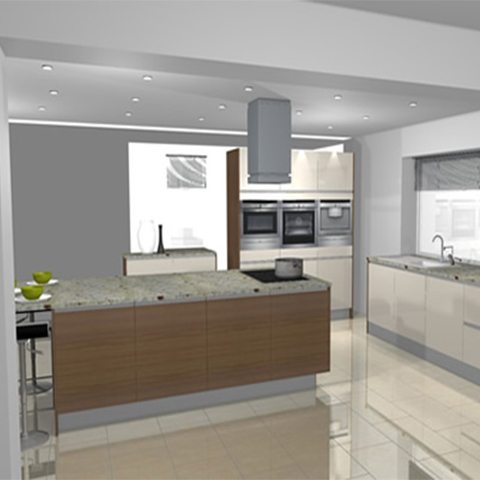 designer kitchen