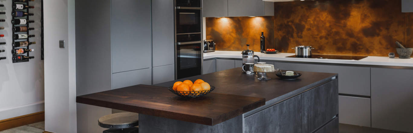 grey modern kitchen