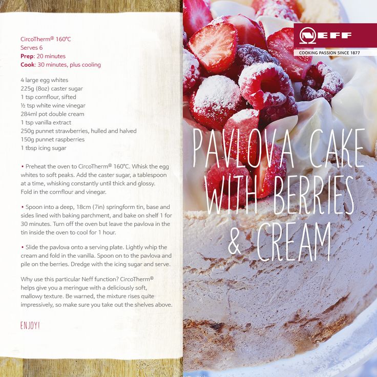 kdc recipe pavlova cake