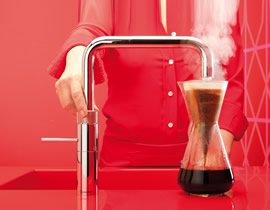 Quooker Making Filtered Coffee